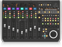 Behringer Universal Control Surface with 9 Touch-Sensitive Motor Faders, LCD Scribble Strips and Ethernet/USB/MIDI Interface