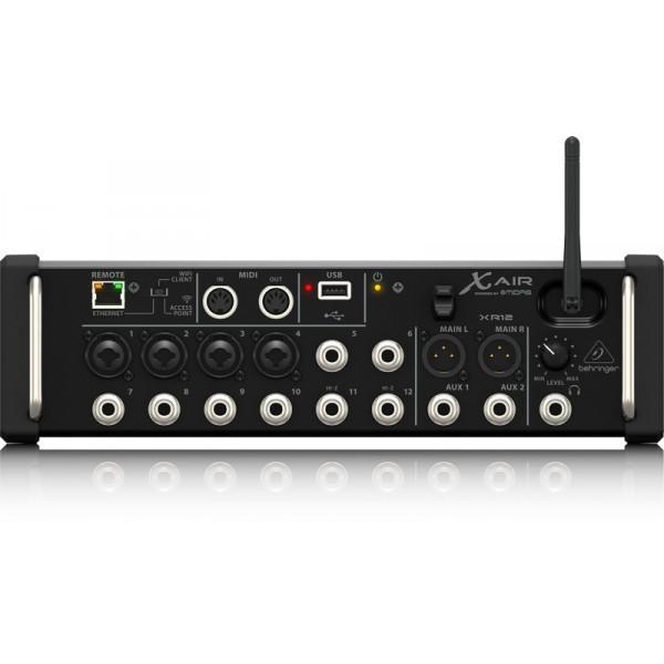 Behringer X AIR XR12 12 input portable/rack-mountable mixer for iPad and Android tablets