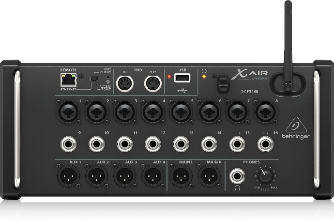 Behringer X AIR XR16 16 input portable/rack-mountable mixer for iPad and Android tablets