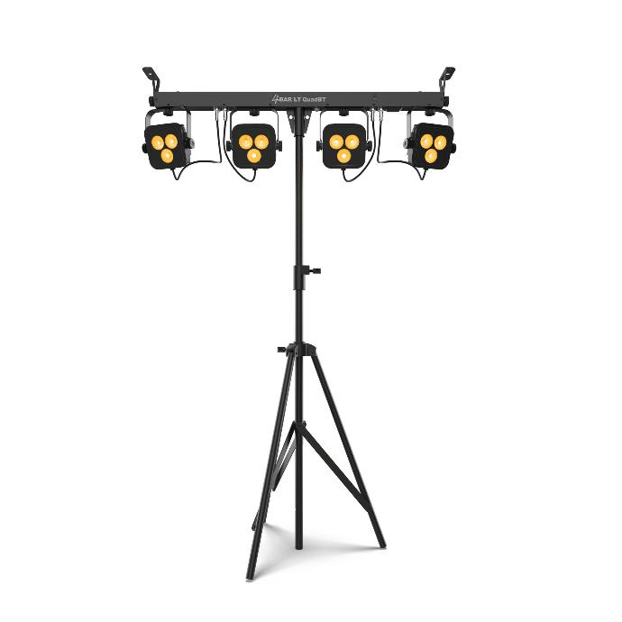 CHAUVET 4 Bar LT QUADBTILS 4 par lighting set with Bluetooth and stand, ILS compatible