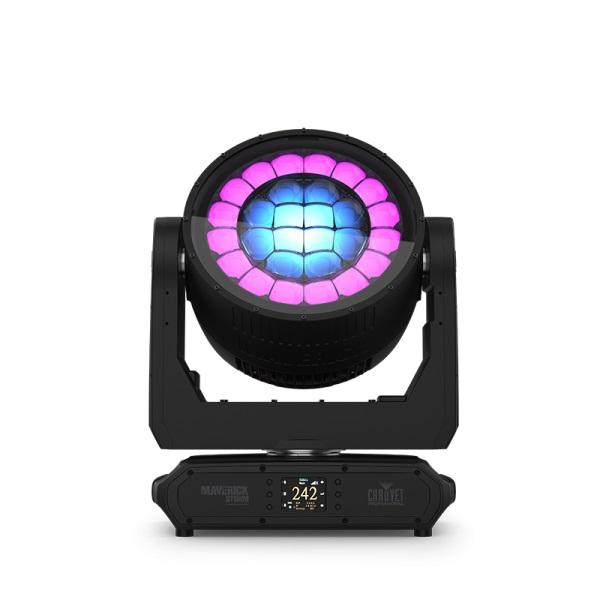 CHAUVET Maverick STORM 3 Beam Wash, IP65 rated moving head with dual zones of zoom