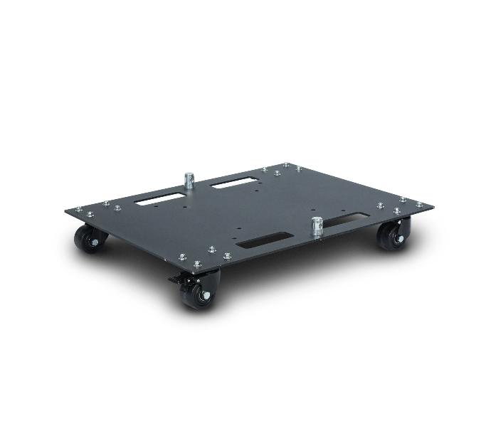 UTORM Black Steel base plate on wheels