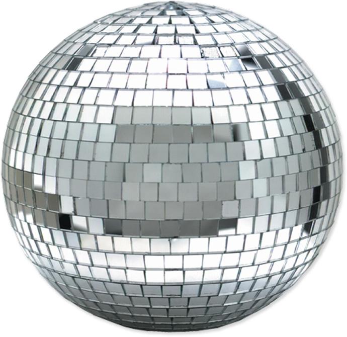 Mirror Ball, Silver mirrors, 8 Inch (20 cm)