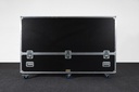 ShowCase -DUAL 85" TV Pro Panel Roadcase 2004 long x 590 wide 1347 High