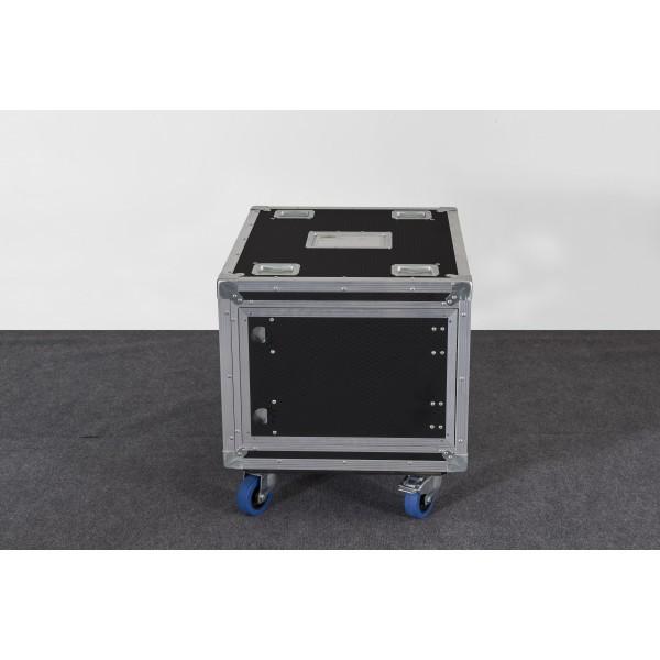 ShowCase -8RU Slam rack case on wheels 790 deep