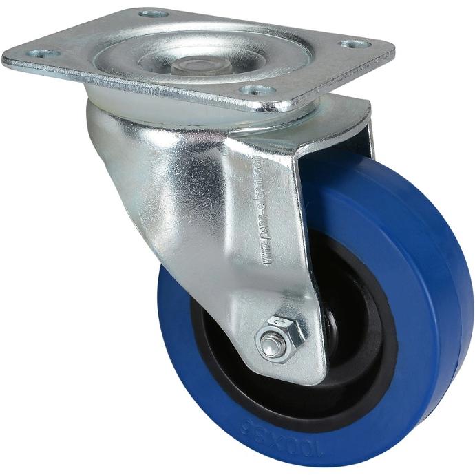 PENN 100mm Swivel Castor no brake (Standard Showcase Wheel)