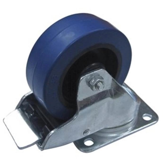 PENN 100mm Swivel Castor with brake (Standard Showcase Braked Wheel)