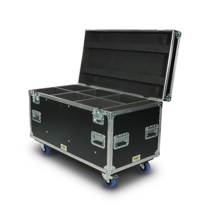 ShowCase - 6 x Rogue R2X/Outcast 2X wash flightcase