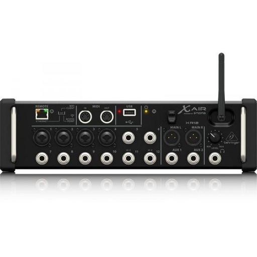 [BEHRINGERXAIRXR12] Behringer X AIR XR12 12 input portable/rack-mountable mixer for iPad and Android tablets