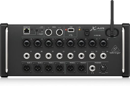 [BEHRINGERXAIRXR16] Behringer X AIR XR16 16 input portable/rack-mountable mixer for iPad and Android tablets