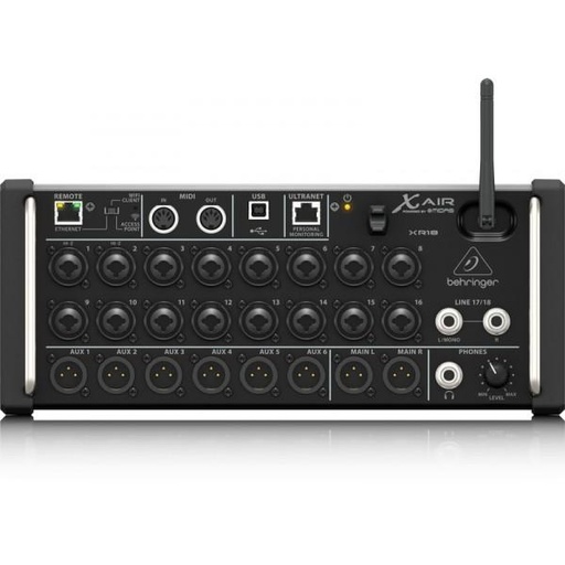 [BEHRINGERXAIRXR18] Behringer X AIR XR18 18 input portable/rack-mountable mixer for iPad and Android tablets