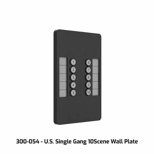 [CS300054] ChamSys GeNetix 10 Scene wall plate (dual pack)  US model