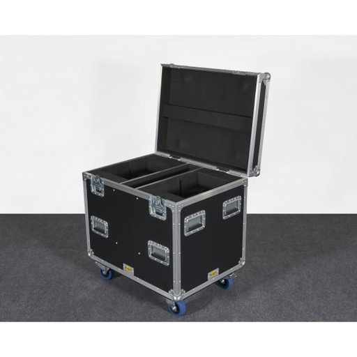 [SC-140HYBRIDX2] ShowCase - 2 x Intimidator 140 Hybrid Flightcase 590Wx790Lx885H