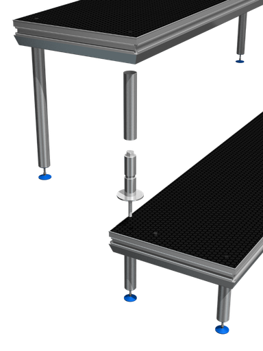 [EDSF-ADAPTOR] Eurotruss Stairs adaptor (for decks over stairs)