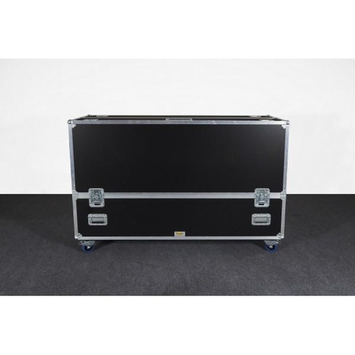 [SC-2XFWD75X80H] ShowCase -DUAL 75" TV Pro Panel Roadcase 1800 long x 590 wide 1230 High