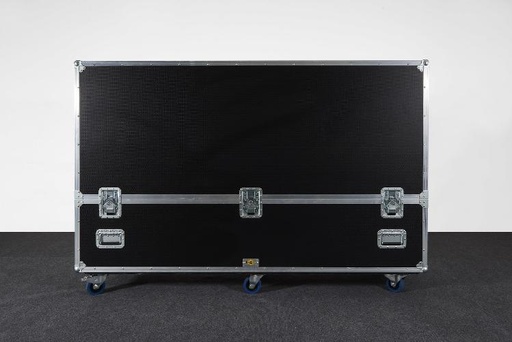 [SC-2XFWD85X80H] ShowCase -DUAL 85" TV Pro Panel Roadcase 2004 long x 590 wide 1347 High