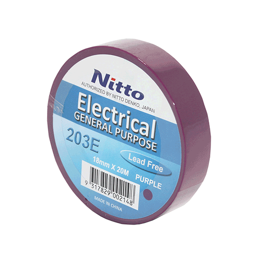 [NITTO-PU ROLL] NITTO Electrical tape, Purple, roll rate